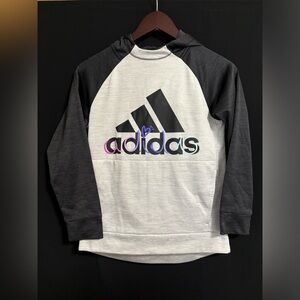 Adidas Girls Hoodie (Size Large)